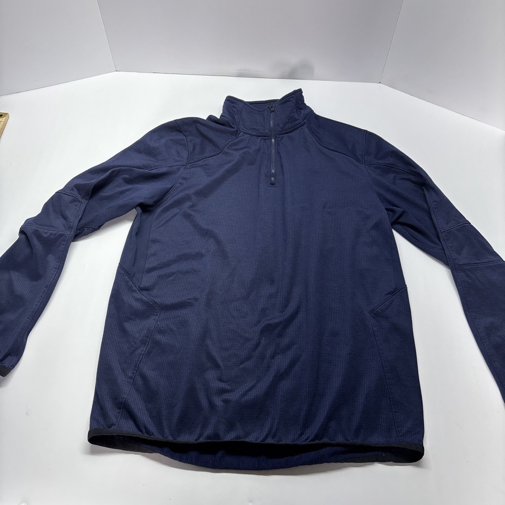 Under Armour Cold Gear Blue Long Sleeve Pullover‎ Men Size Lg